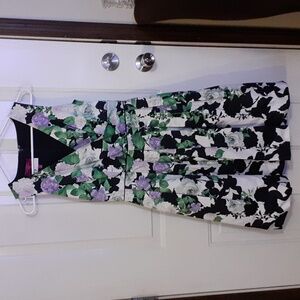 Size 4p floral dress by Talbots